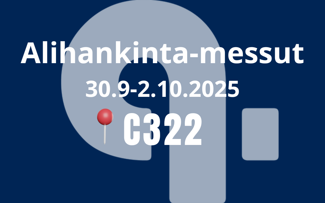 Olemme mukana Alihankinta-messuilla 30.9.-2.10.2025